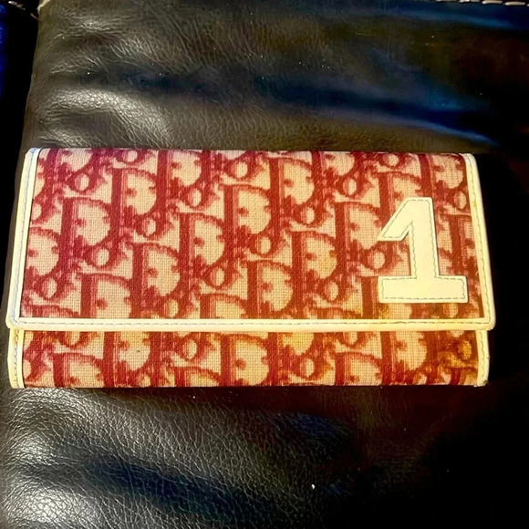 Vintage Christian Dior Trotter Oblique long wallet - Picture 1 of 10